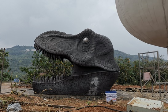 【三合智能】水泥恐龙雕塑定制厂家
