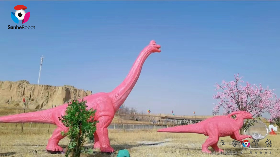 全新浪漫粉色恐龙主题   粉色恐龙萌宠模型来喽~